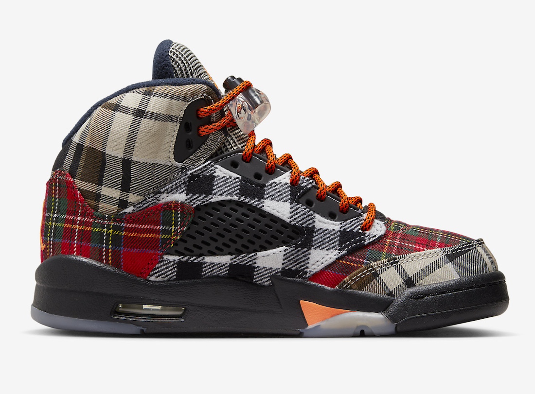 Air Jordan 5 - 儿童款Air Jordan 5 “格子”将于10月20日发布