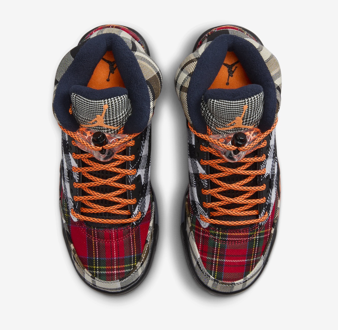 Air Jordan 5 - 儿童款Air Jordan 5 “格子”将于10月20日发布