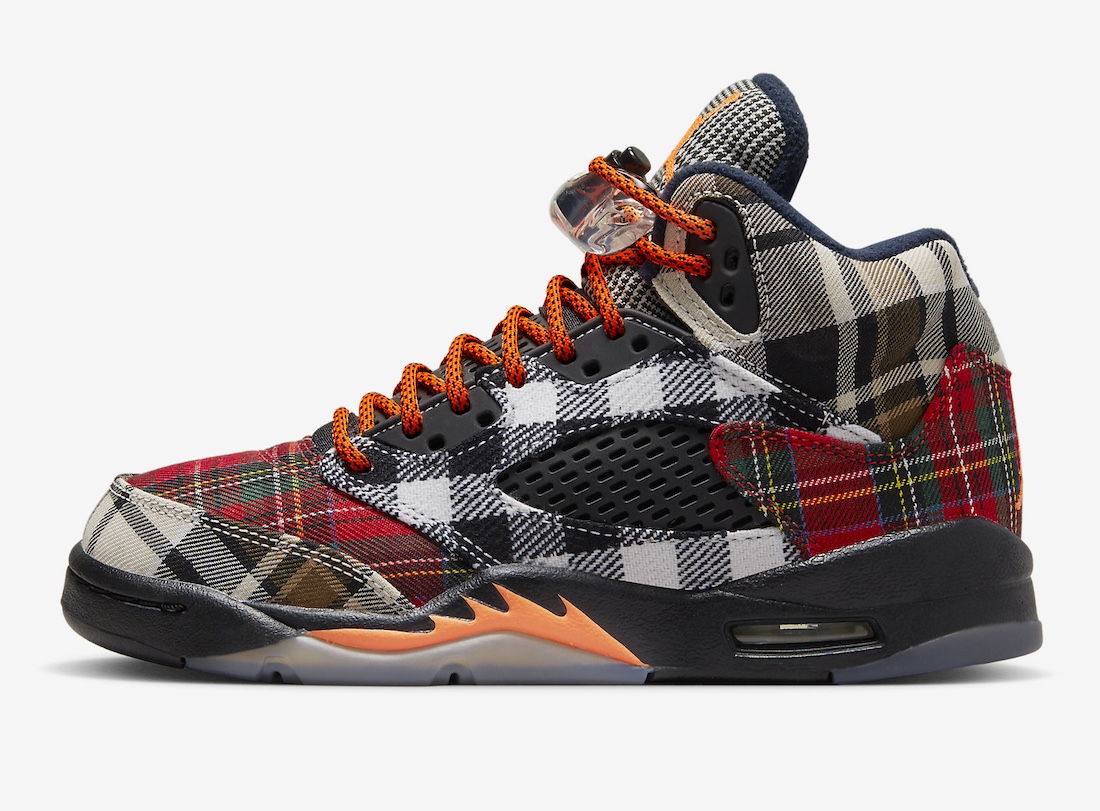 Air Jordan 5 - 儿童款Air Jordan 5 “格子”将于10月20日发布