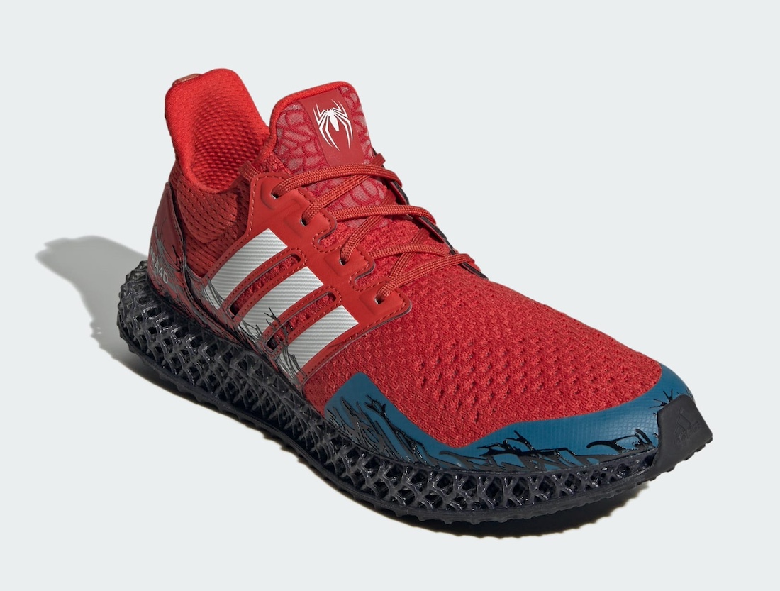 球鞋, Marvel x adidas, Marvel, adidas Ultra 4D, adidas - 10月20日发布 Marvel x adidas Ultra 4D "蜘蛛侠2"