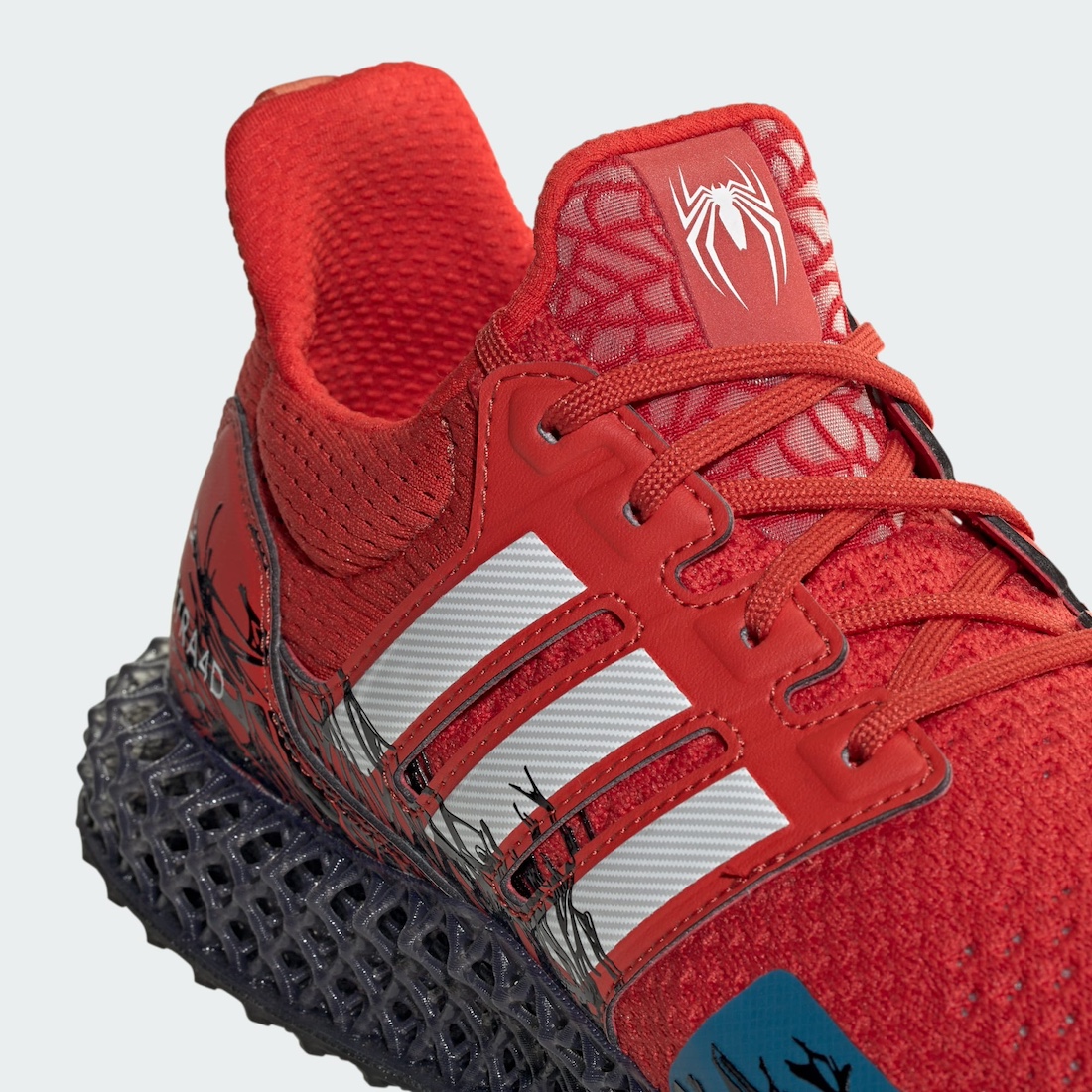 球鞋, Marvel x adidas, Marvel, adidas Ultra 4D, adidas - 10月20日发布 Marvel x adidas Ultra 4D "蜘蛛侠2"