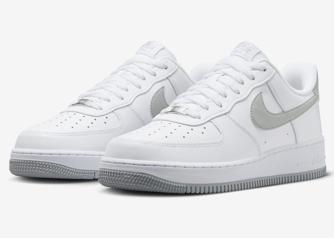 Nike Air Force 1 Low, Nike Air Force 1, Nike, Air Force 1 Low, Air Force 1 - 白色和淡烟灰色版的Nike Air Force 1 Low即将发布