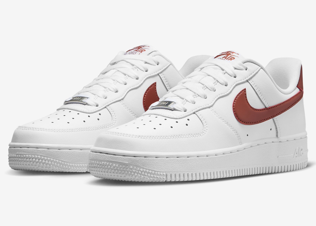 Nike Air Force 1 Low, Nike Air Force 1, Air Force 1 Low, Air Force 1 - 2023年11月发售：女士的耐克Air Force 1低帮鞋款“Rugged Orange”
