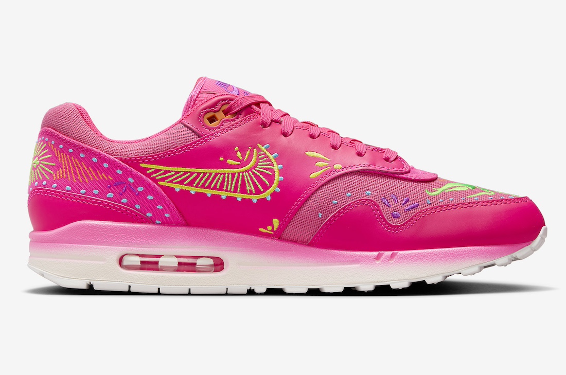 运动鞋, 耐克运动鞋, Nike Air Max 1, Air Max 1 - Nike Air Max 1 “Dia De Los Muertos” 10月21日发售