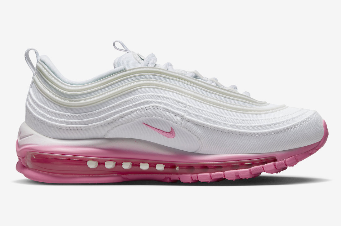 帆布鞋, Nike Sportswear, Nike Air Max 97, Nike, Air Max 97 - 现已上市：耐克Nike Air Max 97 "Pink Shell"