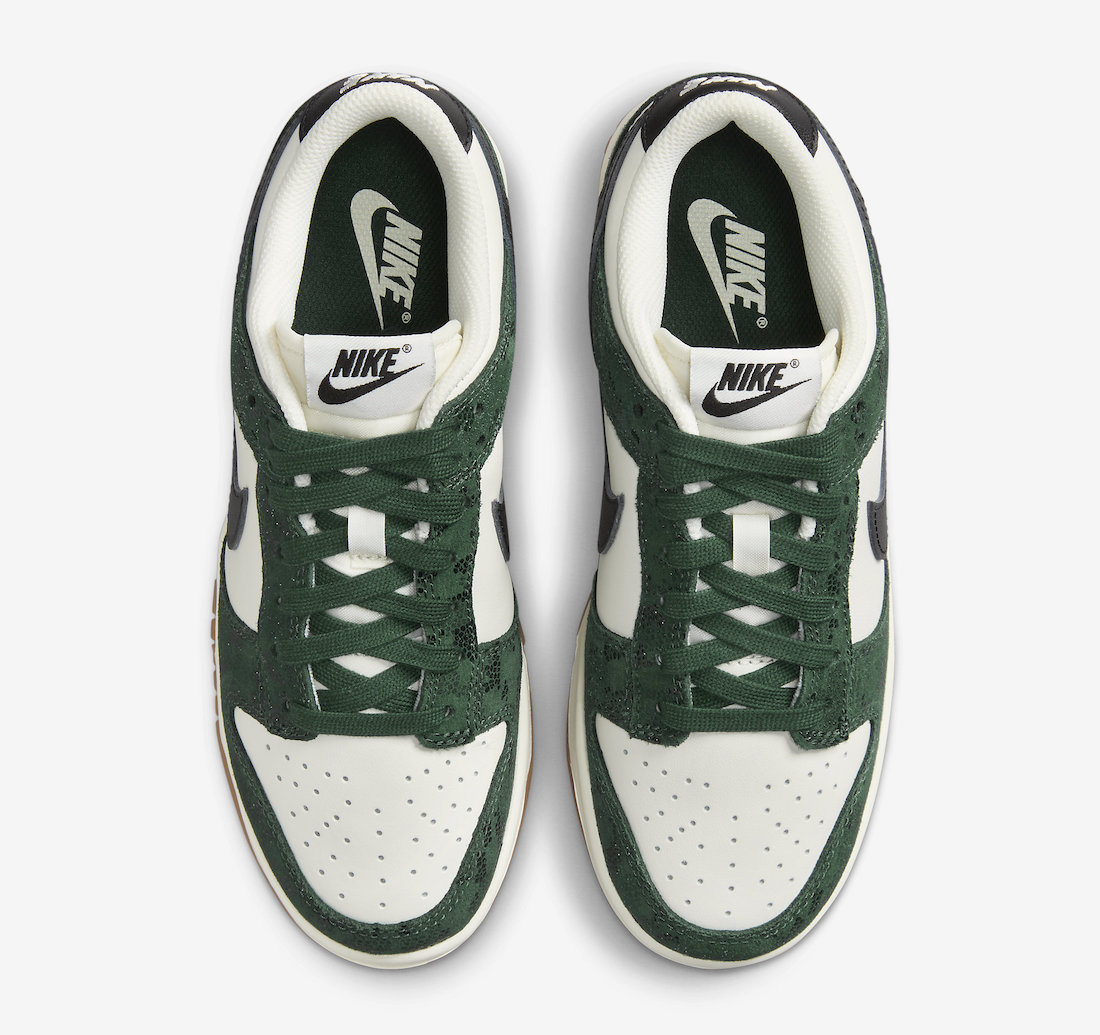 运动鞋, 耐克运动鞋, Nike Dunk Low - “绿蛇”Nike Dunk Low新款鞋型将于10月17日发布