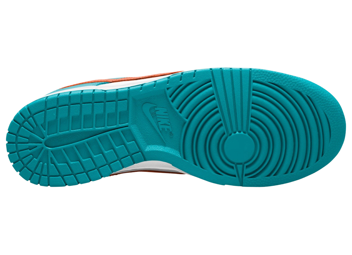 2024年春季发布Nike Dunk Low “Miami Dolphins” 迈阿密海豚队, Nike Dunk Low, Nike, Dunk Low, Dunk - 2024年春季发布Nike Dunk Low “Miami Dolphins”