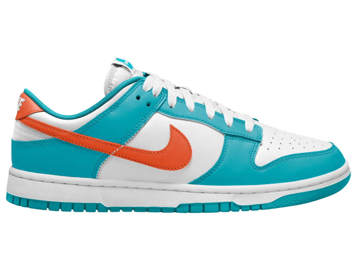 2024年春季发布Nike Dunk Low “Miami Dolphins” 迈阿密海豚队, Nike Dunk Low, Nike, Dunk Low, Dunk - 2024年春季发布Nike Dunk Low “Miami Dolphins”