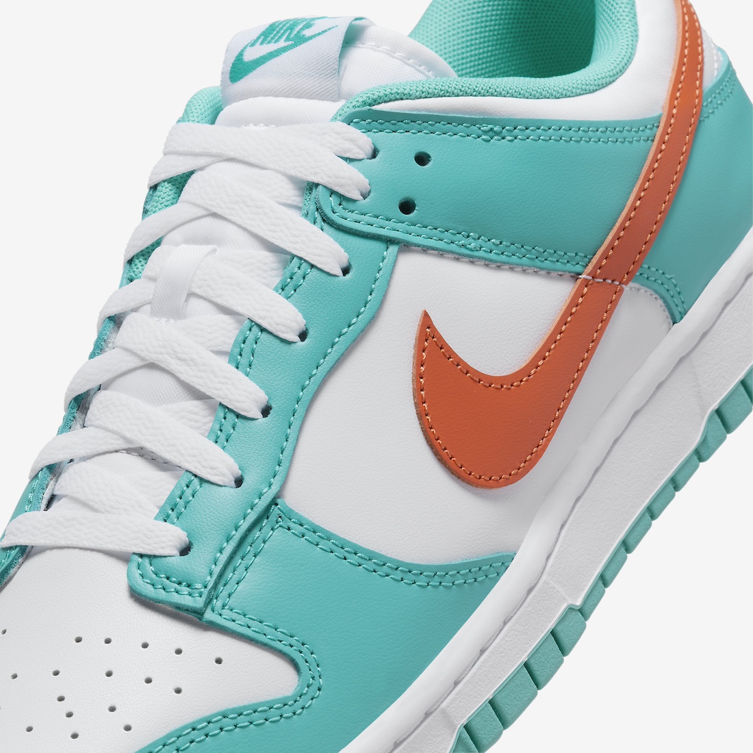 2024年春季发布Nike Dunk Low “Miami Dolphins” 迈阿密海豚队, Nike Dunk Low, Nike, Dunk Low, Dunk - 2024年春季发布Nike Dunk Low “Miami Dolphins”