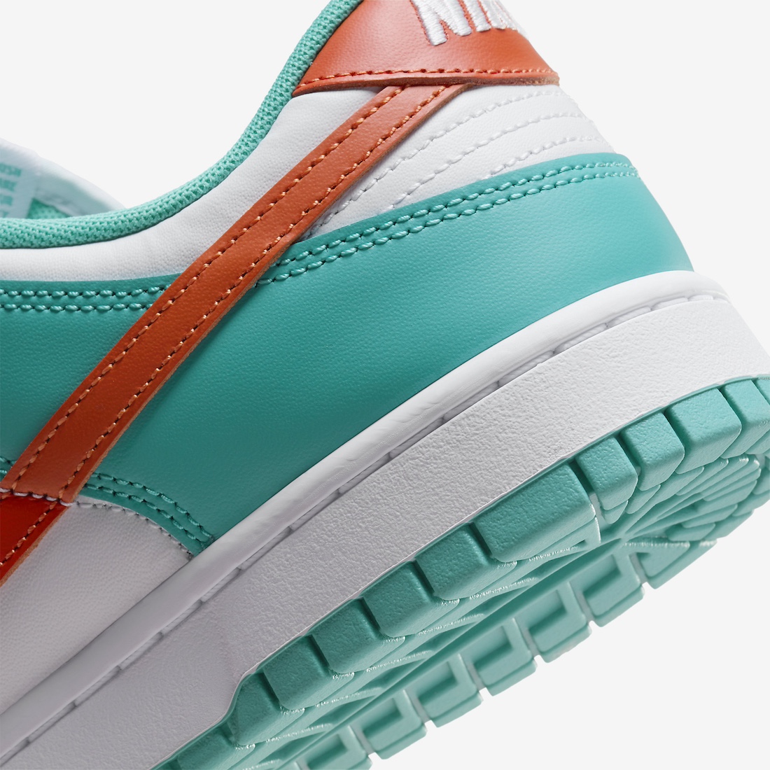 2024年春季发布Nike Dunk Low “Miami Dolphins” 迈阿密海豚队, Nike Dunk Low, Nike, Dunk Low, Dunk - 2024年春季发布Nike Dunk Low “Miami Dolphins”