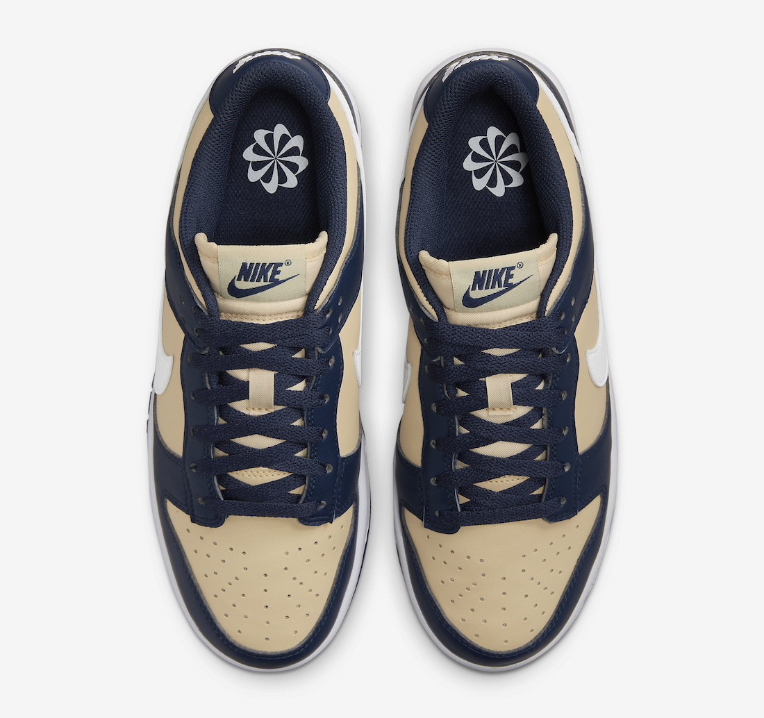 球鞋, 女鞋, Nike Sportswear, Nike Dunk Low Next Nature, Nike Dunk Low - Nike Dunk Low Next Nature 深夜海军蓝与团队金正式上市