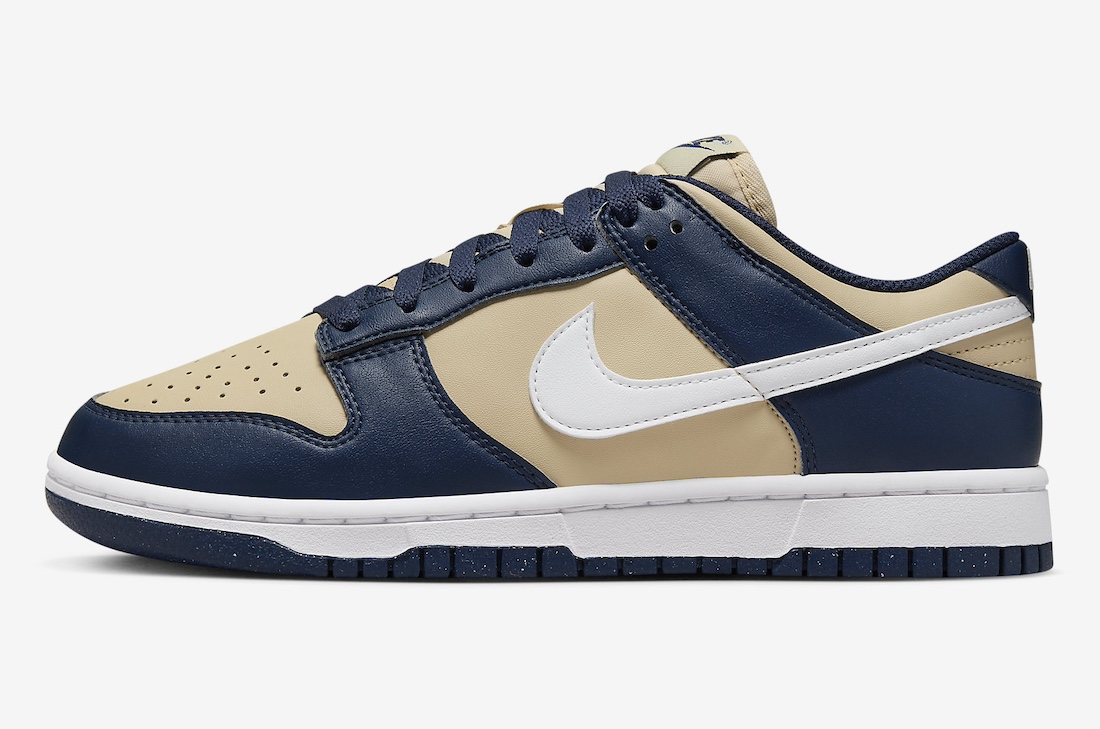 球鞋, 女鞋, Nike Sportswear, Nike Dunk Low Next Nature, Nike Dunk Low - Nike Dunk Low Next Nature 深夜海军蓝与团队金正式上市