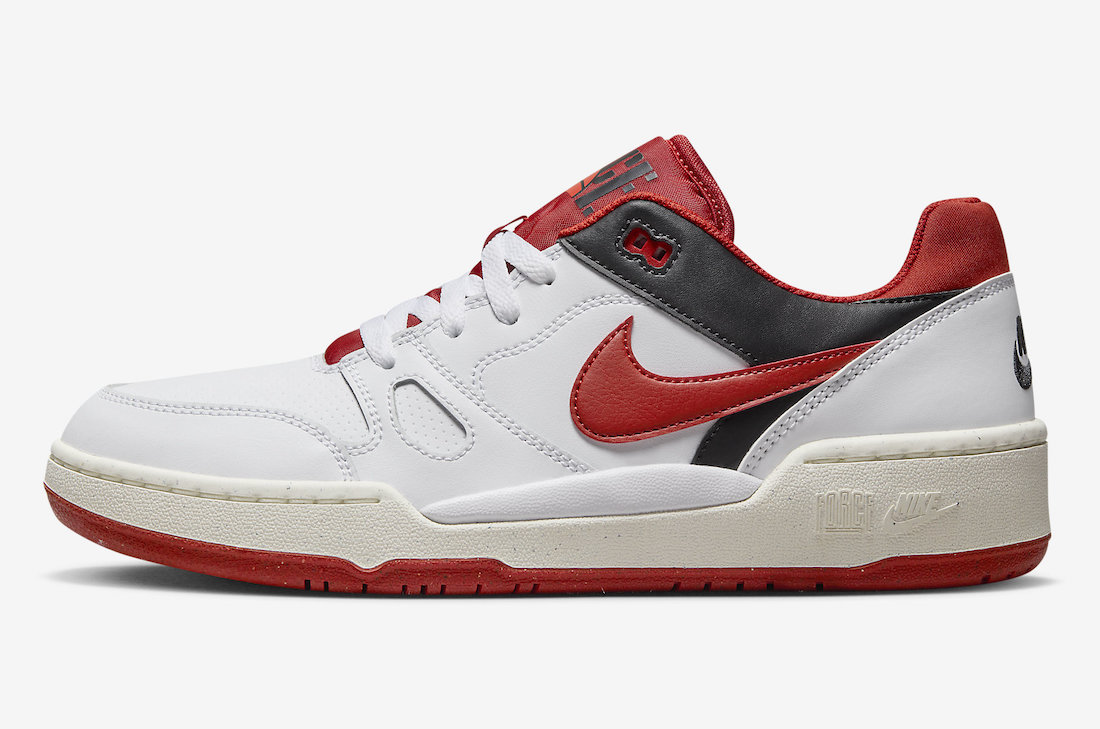运动鞋, 耐克运动鞋, 篮球鞋, 球鞋, Nike Sportswear, Nike Full Force Low, Nike Air Max 1, Air Max 1 - "Nike全力低帮'神秘红'现已上市"