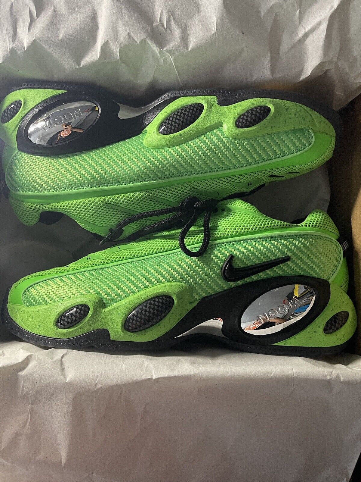 运动鞋, NOCTA, Nike NOCTA Glide, Nike - 耐克NOCTA Glide “Green Strike” 正面照片现已曝光