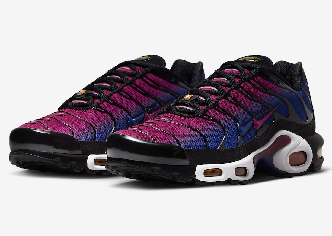 运动鞋, 服装, T恤, Nike Sportswear, Nike Air Max Plus, Air Max Plus, Air Max 1 - Nike Air Max Plus “FC Barcelona”于2023年10月发布