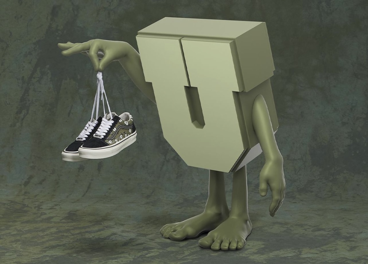 运动鞋, Vans Old Skool, Undefeated - Undefeated x Vans Old Skool LX U-Man系列于10月13日发布