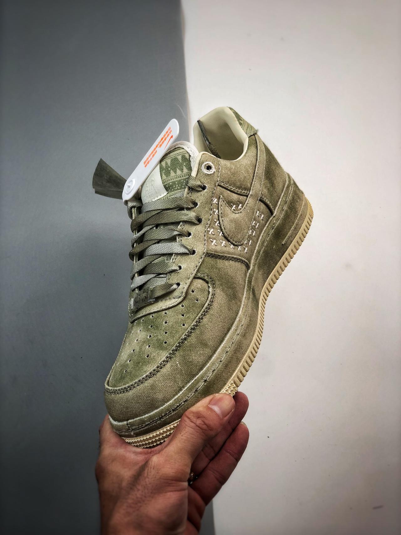 运动鞋, 篮球鞋, 球鞋, Air Force 1 - Air Force 1 '07 PRM 系列 篮球鞋 绿色 货号：DV4246-333