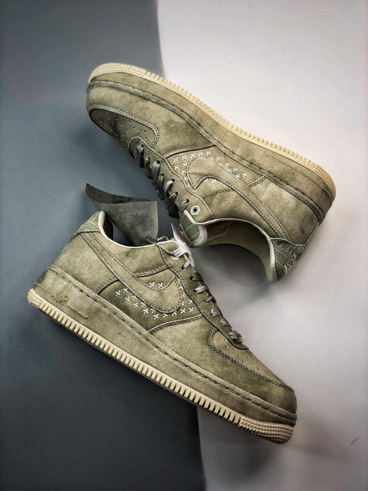 运动鞋, 篮球鞋, 球鞋, Air Force 1 - Air Force 1 '07 PRM 系列 篮球鞋 绿色 货号：DV4246-333