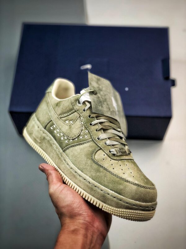 运动鞋, 篮球鞋, 球鞋, Air Force 1 - Air Force 1 '07 PRM 系列 篮球鞋 绿色 货号：DV4246-333