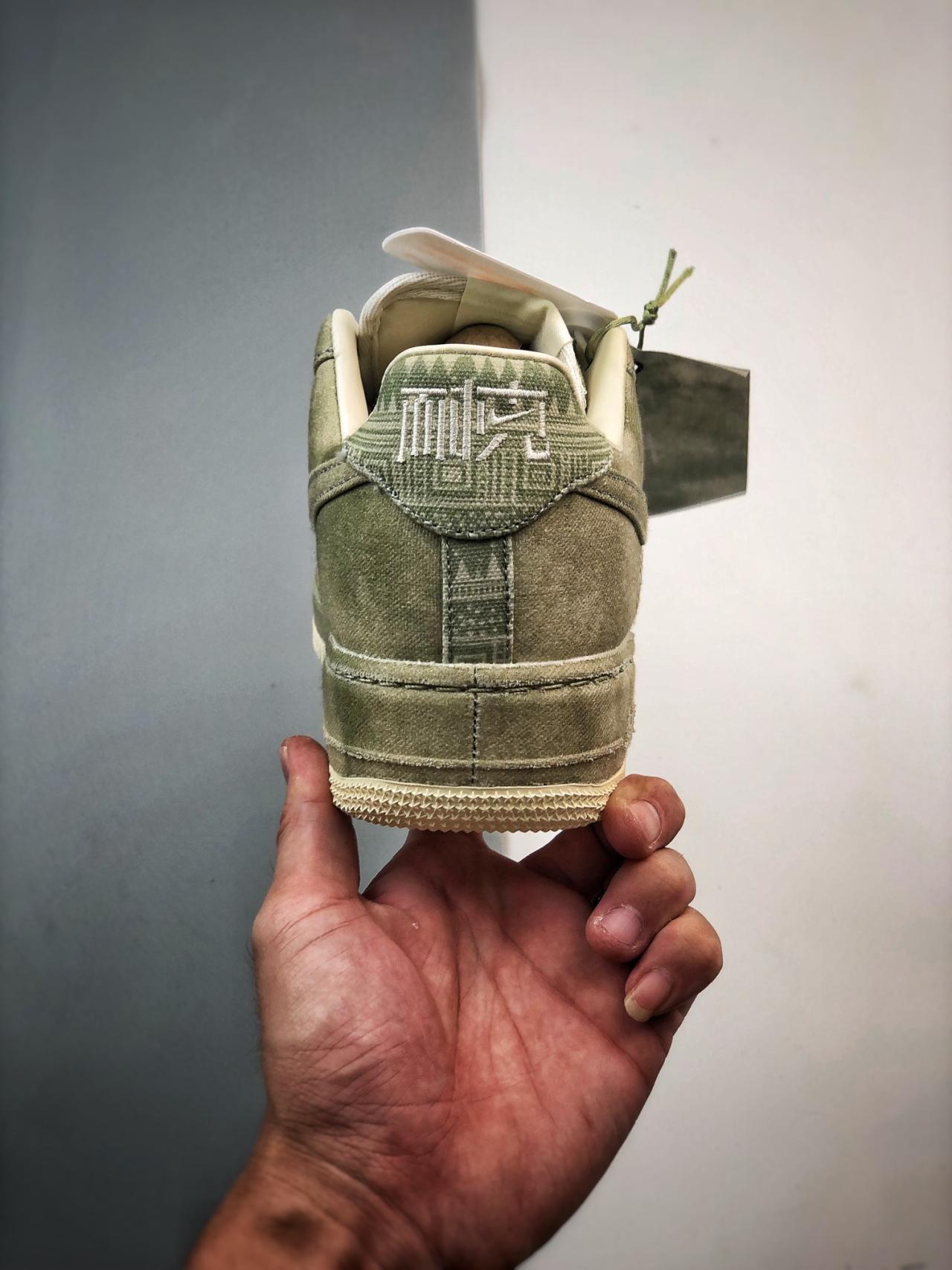 运动鞋, 篮球鞋, 球鞋, Air Force 1 - Air Force 1 '07 PRM 系列 篮球鞋 绿色 货号：DV4246-333