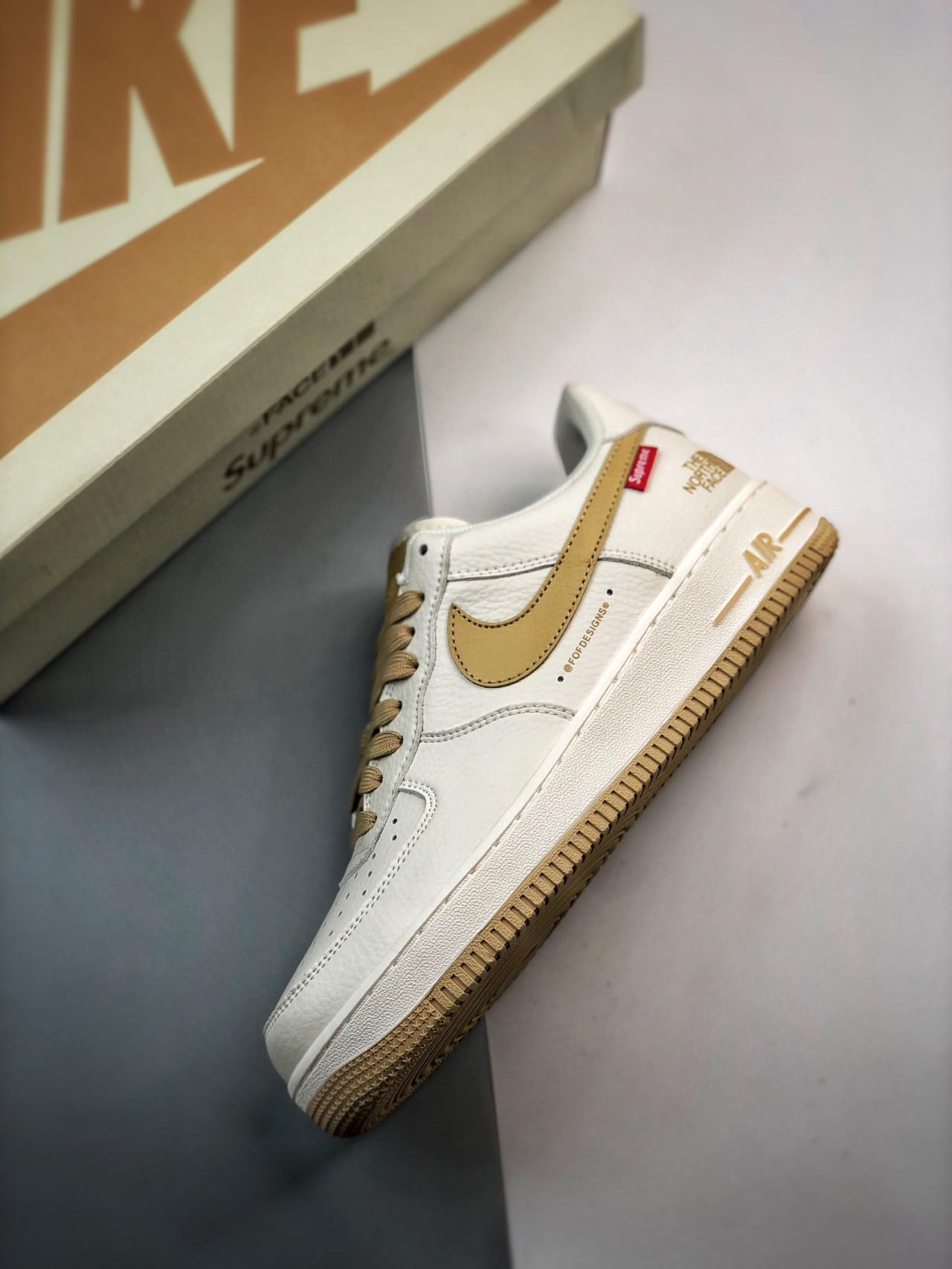 运动鞋, Air Force 1 - Air Force 1 '07 Low 北面Sup米白卡其