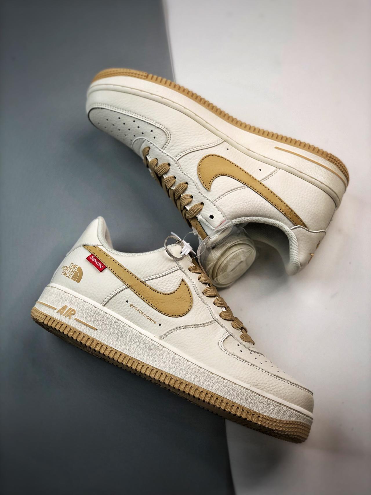 运动鞋, Air Force 1 - Air Force 1 '07 Low 北面Sup米白卡其
