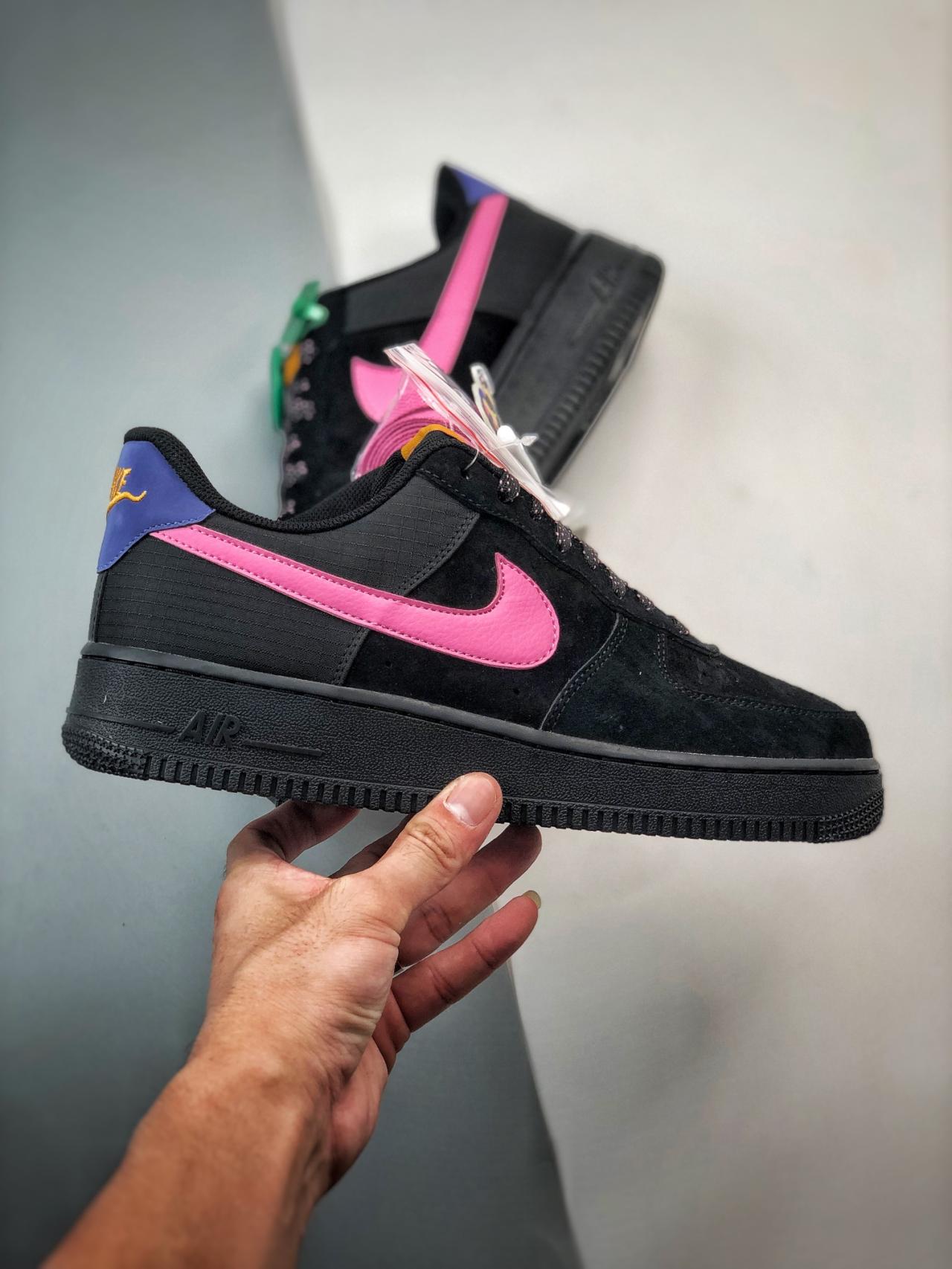 运动鞋, Air Force 1 - Air Force 1 '07 Low 黑粉 货号：CD0887-001