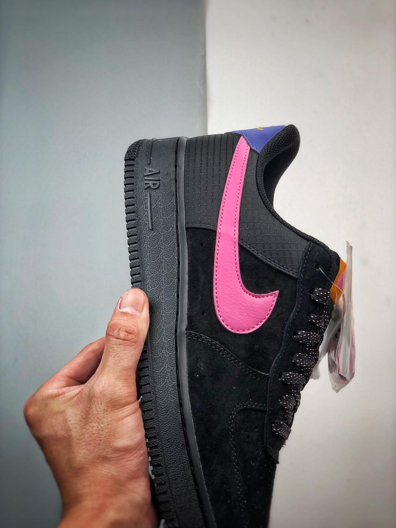 运动鞋, Air Force 1 - Air Force 1 '07 Low 黑粉 货号：CD0887-001