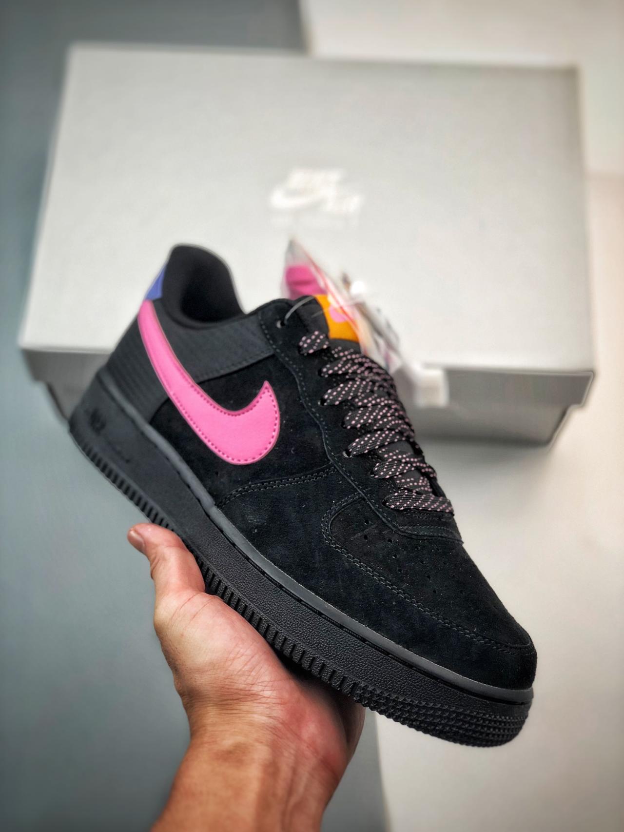 运动鞋, Air Force 1 - Air Force 1 '07 Low 黑粉 货号：CD0887-001