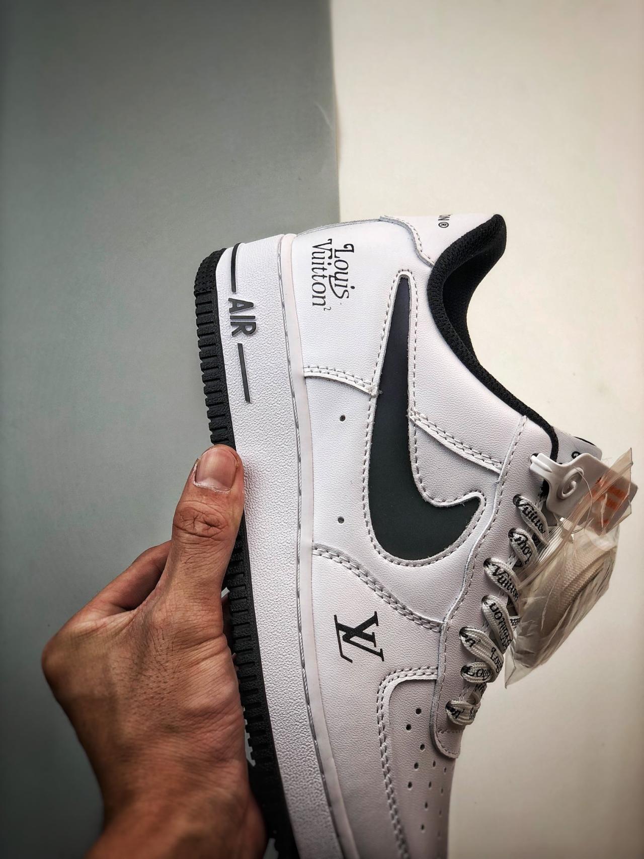 运动鞋, Air Force 1 - Nike Air Force 1 '07 Low LV黑反光 高帮篮球鞋 货号：LV1898-836