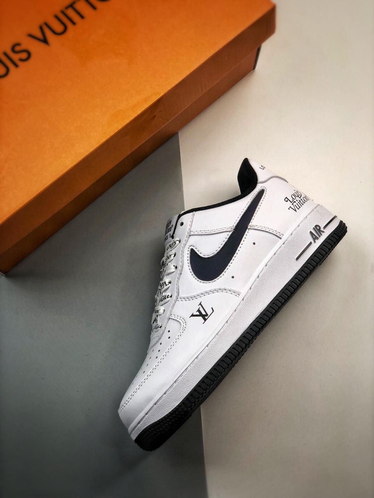 运动鞋, Air Force 1 - Nike Air Force 1 '07 Low LV黑反光 高帮篮球鞋 货号：LV1898-836