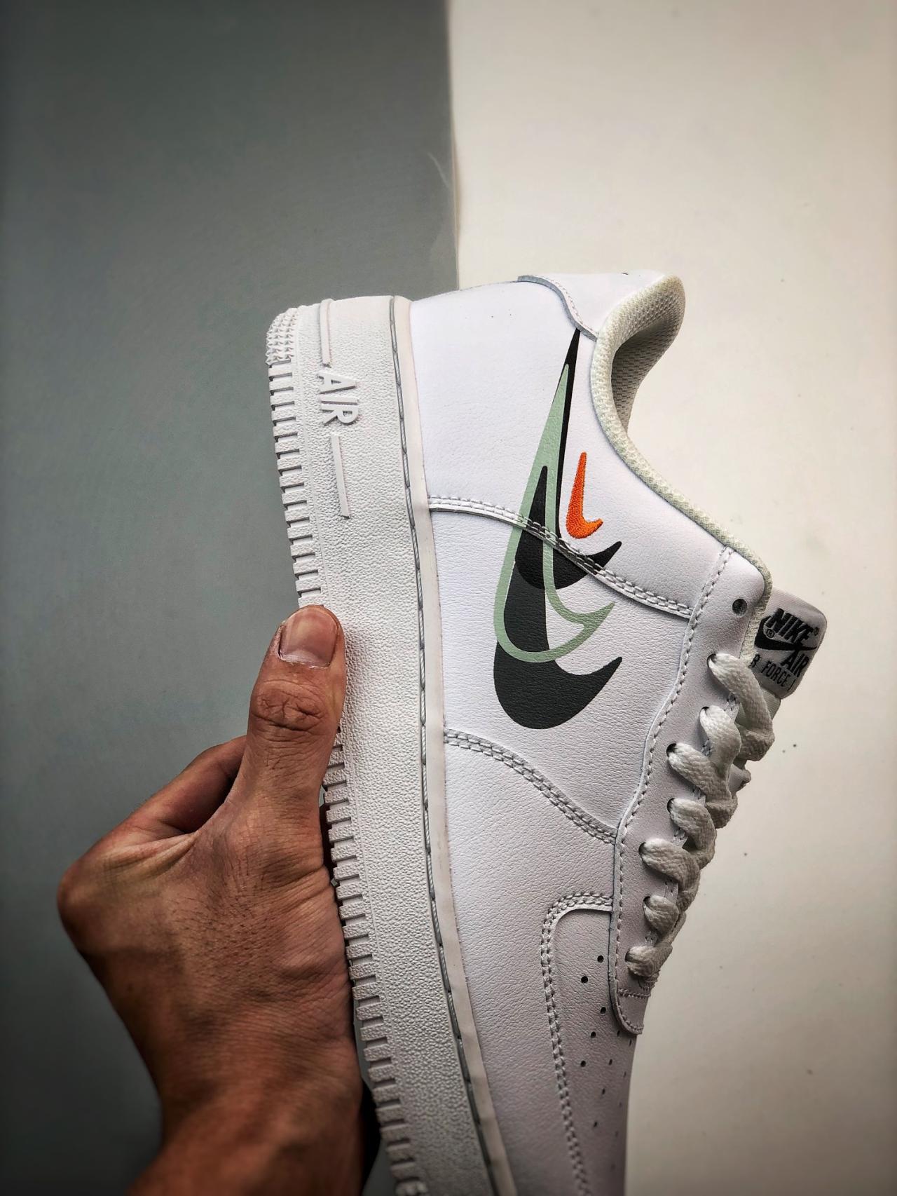 运动鞋, 篮球鞋, 球鞋, Air Force 1 - Air Force 1 '07 Low 白黑四钩 高帮篮球鞋 货号：FN7807-100