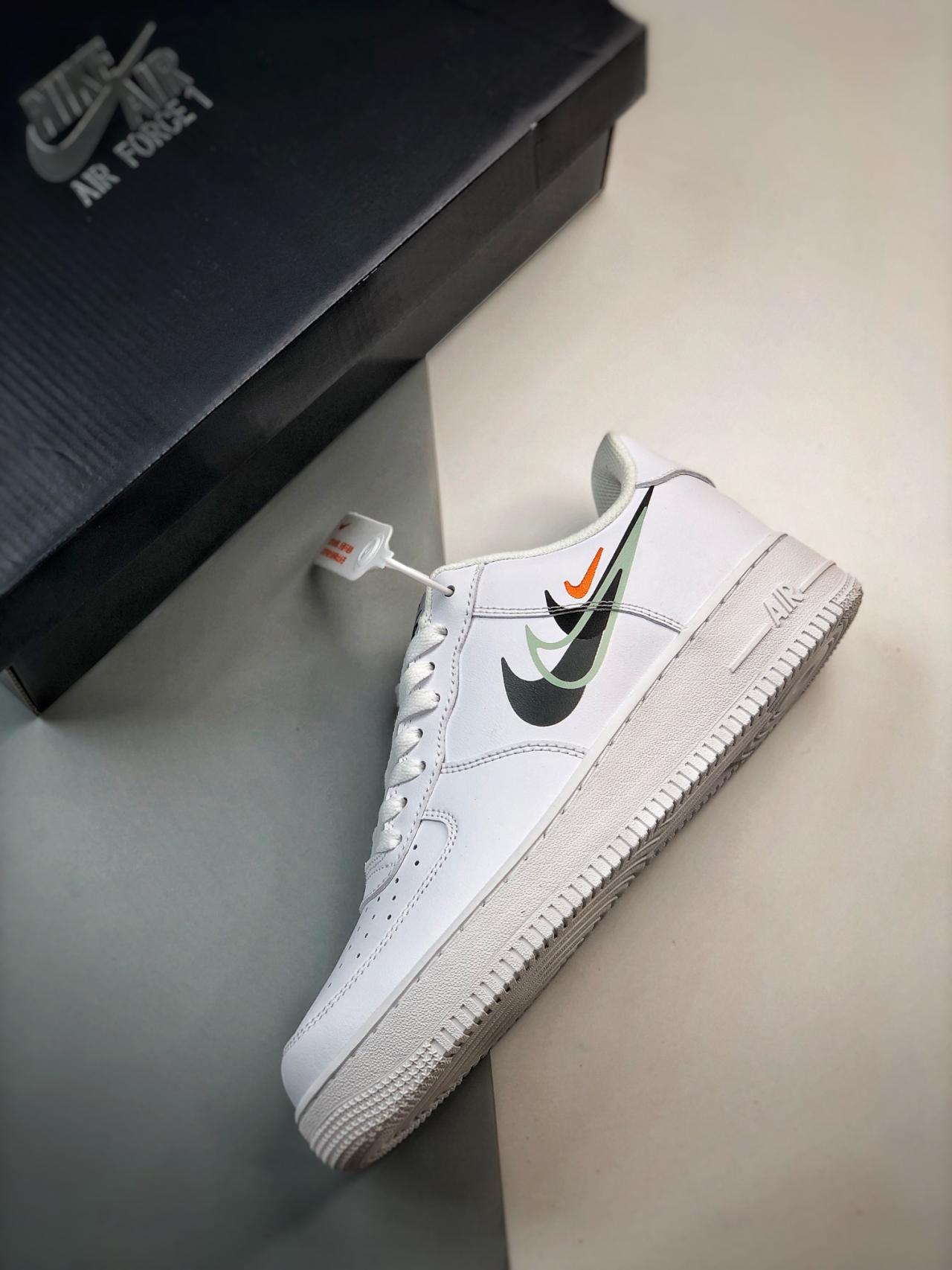运动鞋, 篮球鞋, 球鞋, Air Force 1 - Air Force 1 '07 Low 白黑四钩 高帮篮球鞋 货号：FN7807-100