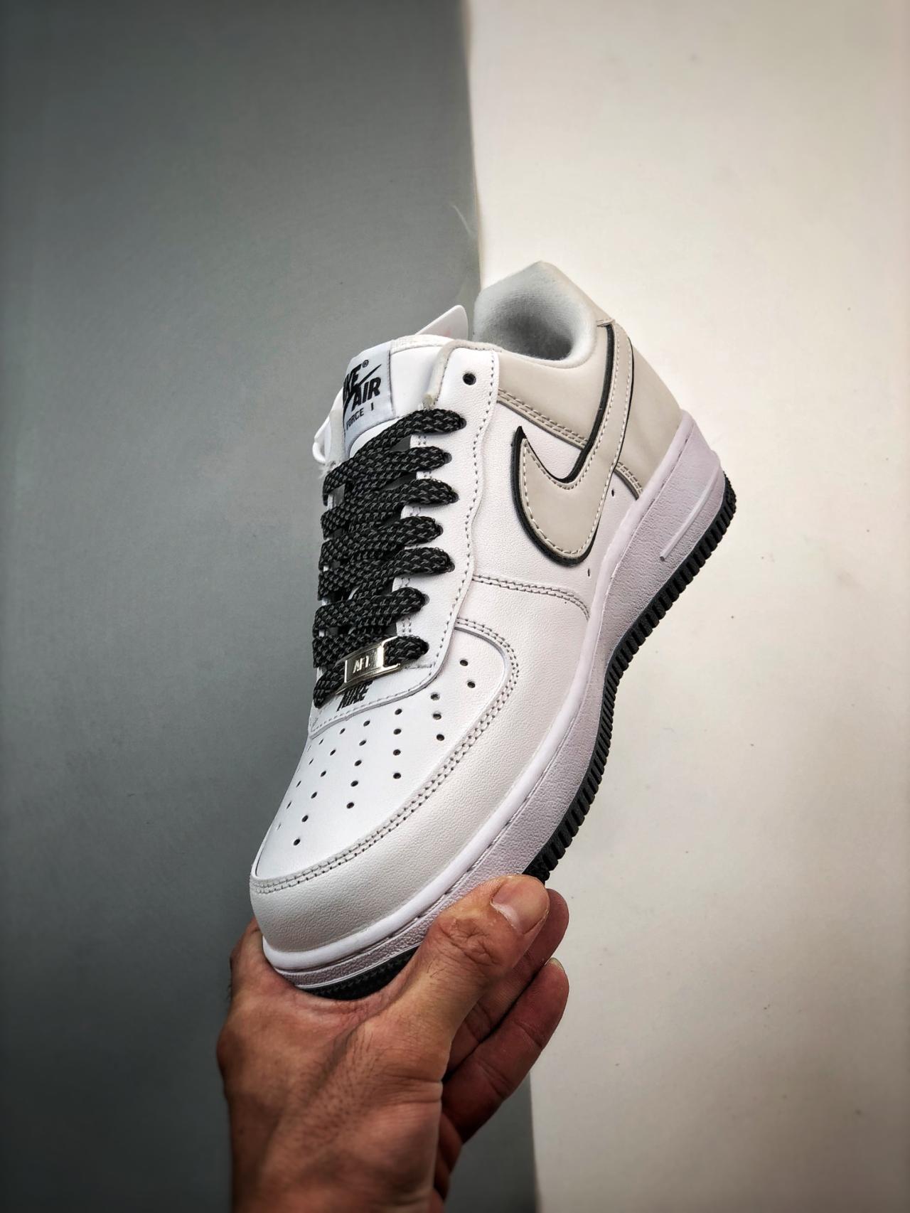 运动鞋, Air Force 1 - Air Force 1'07 Low 3M白灰黑 货号：YZ8115-003