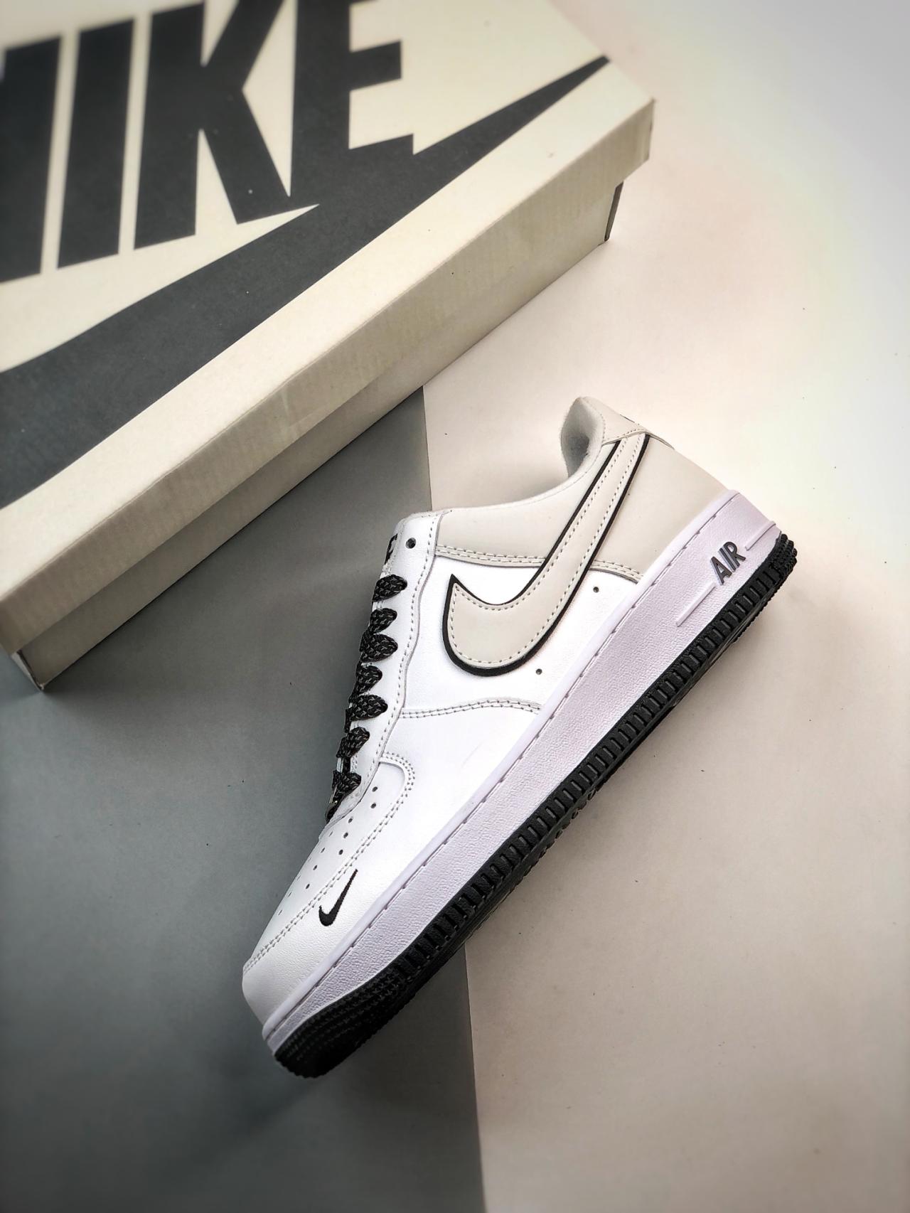 运动鞋, Air Force 1 - Air Force 1'07 Low 3M白灰黑 货号：YZ8115-003