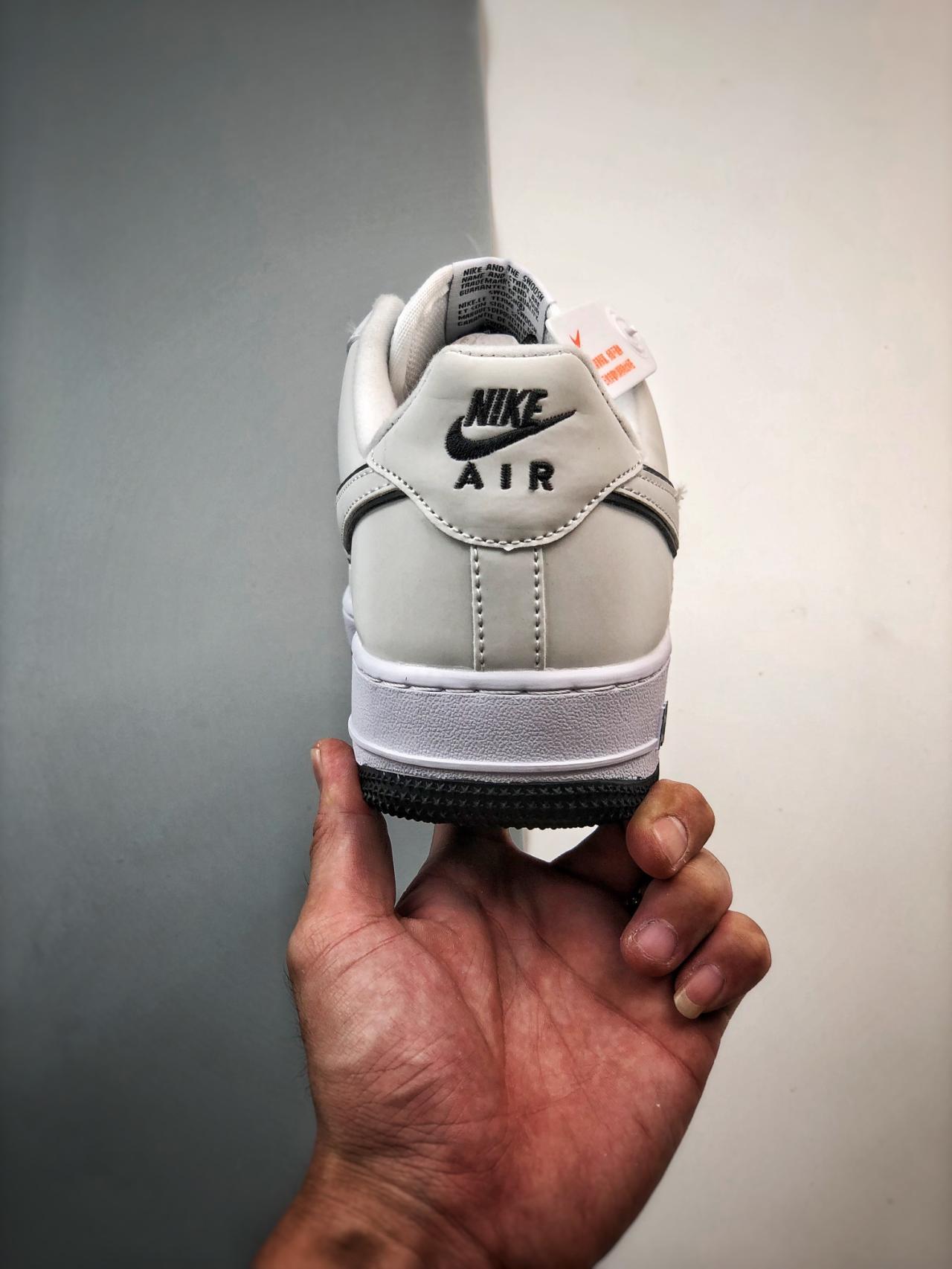 运动鞋, Air Force 1 - Air Force 1'07 Low 3M白灰黑 货号：YZ8115-003