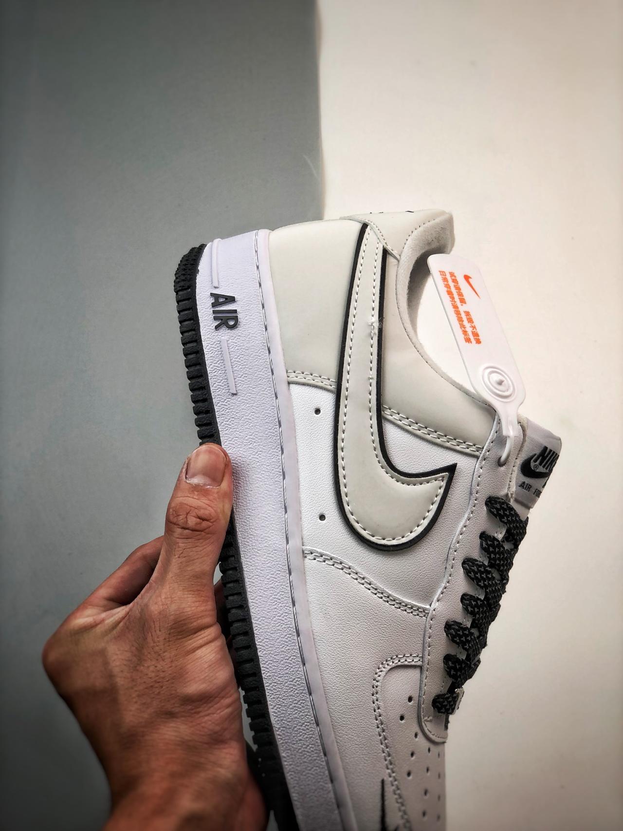 运动鞋, Air Force 1 - Air Force 1'07 Low 3M白灰黑 货号：YZ8115-003