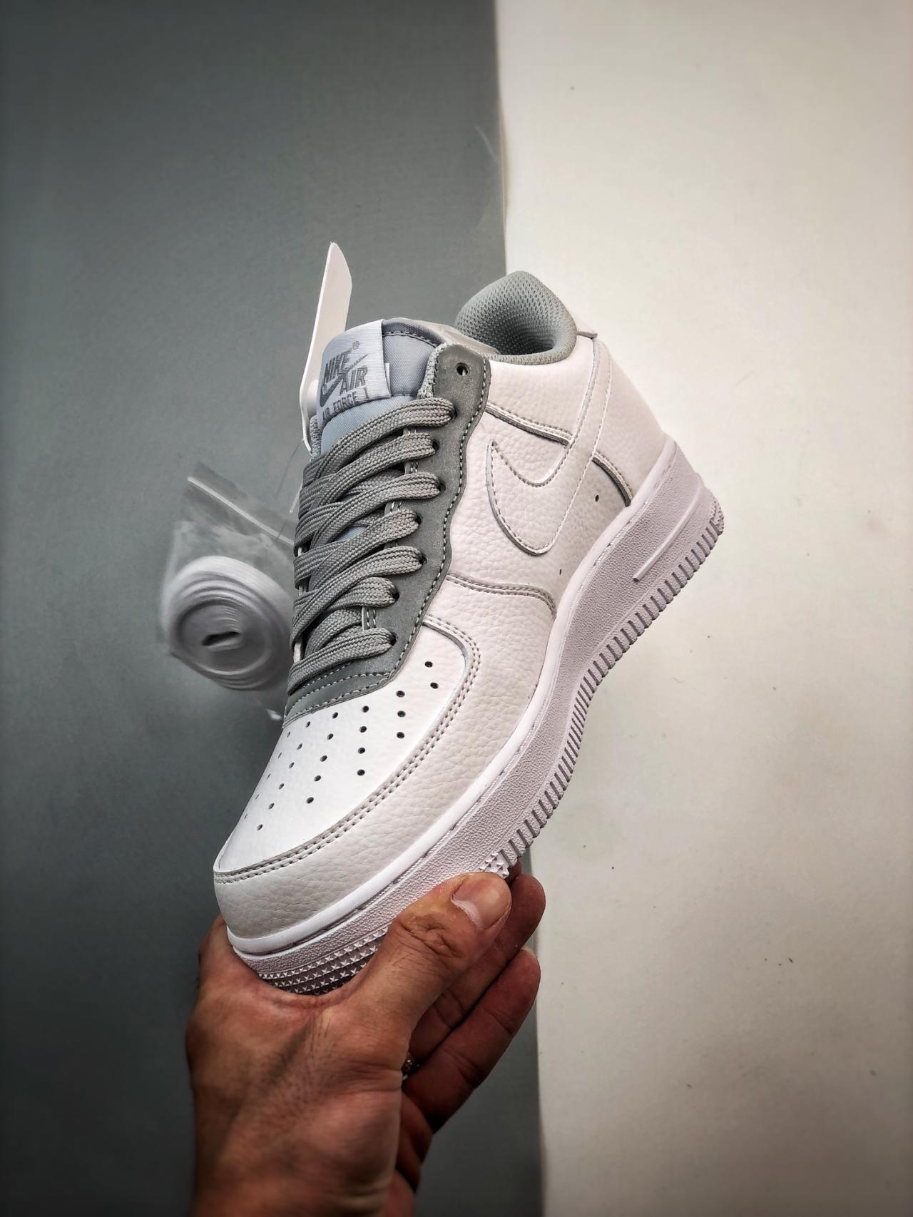 运动鞋, 篮球鞋, 球鞋, Air Force 1 - Air Force 1 '07 Low 藤原浩闪电白灰 高帮篮球鞋 货号：TT0801-605