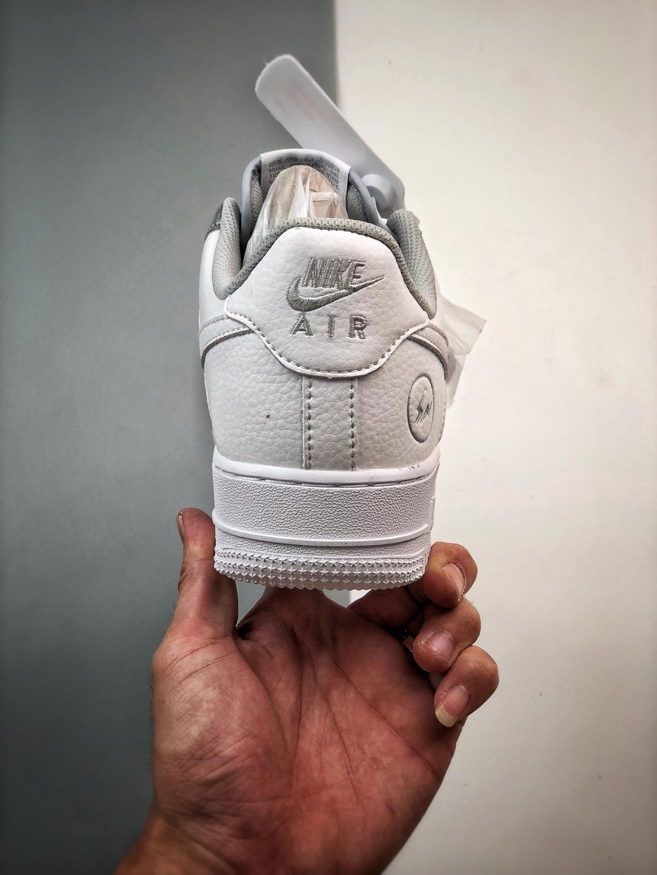 运动鞋, 篮球鞋, 球鞋, Air Force 1 - Air Force 1 '07 Low 藤原浩闪电白灰 高帮篮球鞋 货号：TT0801-605
