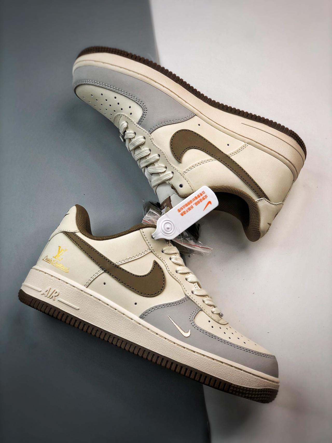 运动鞋, 篮球鞋, 球鞋, NIke Air Force 1 '07, Nike Air Force 1, Air Force 1 - Nike Air Force 1 '07 Low LV 钛金灰 高帮篮球鞋 货号：BS9055-832