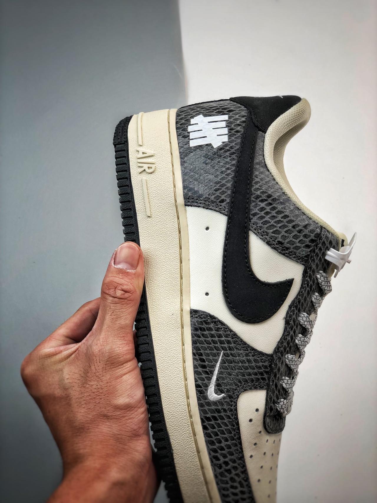 运动鞋, Air Force 1 - Air Force 1 '07 Low 五道杠黑蛇纹 高帮运动鞋 黑色 货号：BS9055-829