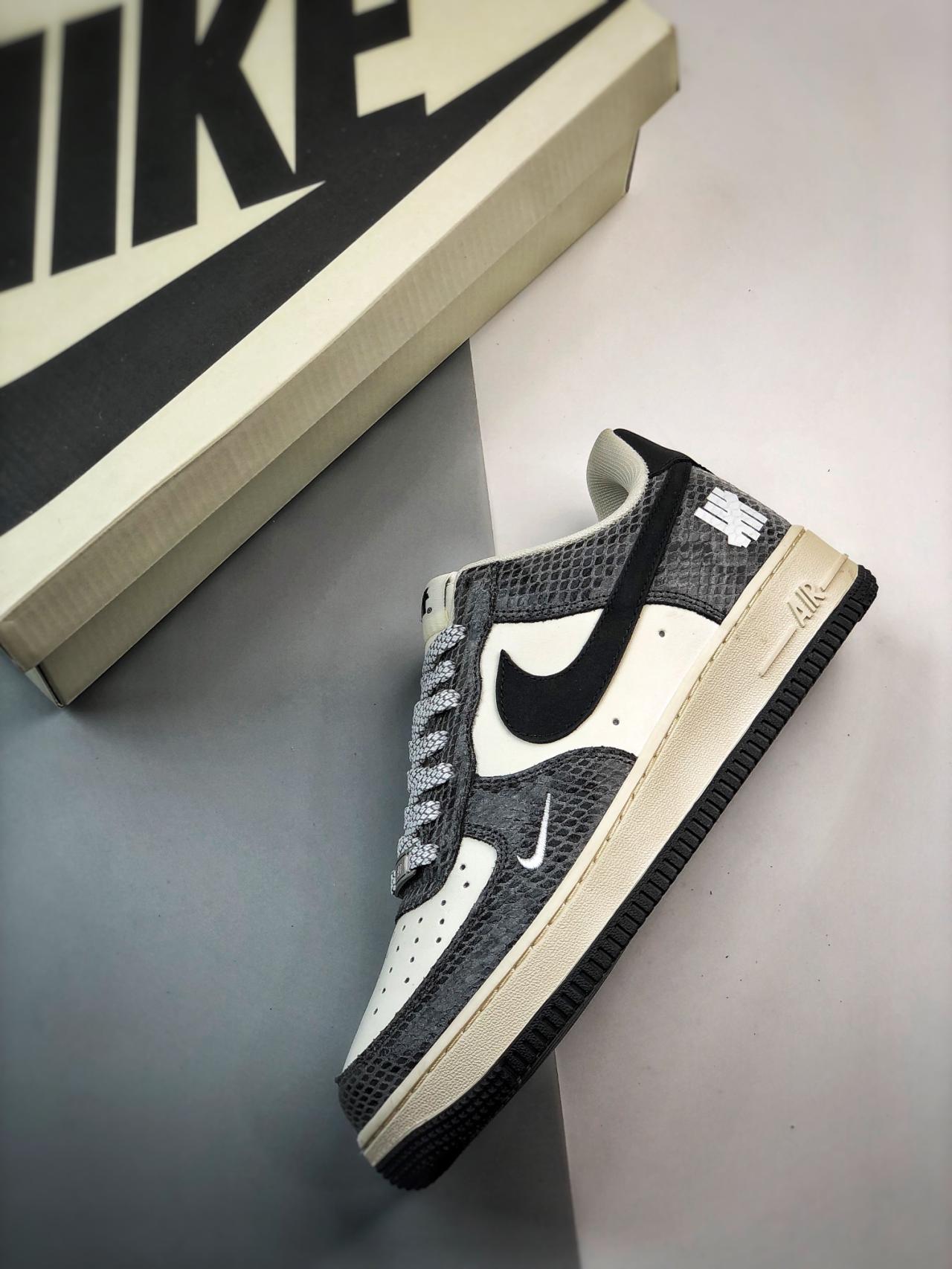 运动鞋, Air Force 1 - Air Force 1 '07 Low 五道杠黑蛇纹 高帮运动鞋 黑色 货号：BS9055-829