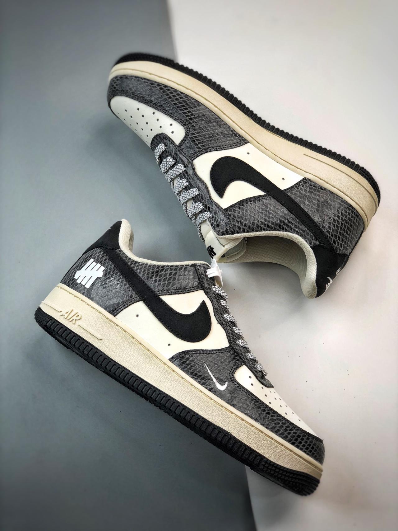 运动鞋, Air Force 1 - Air Force 1 '07 Low 五道杠黑蛇纹 高帮运动鞋 黑色 货号：BS9055-829