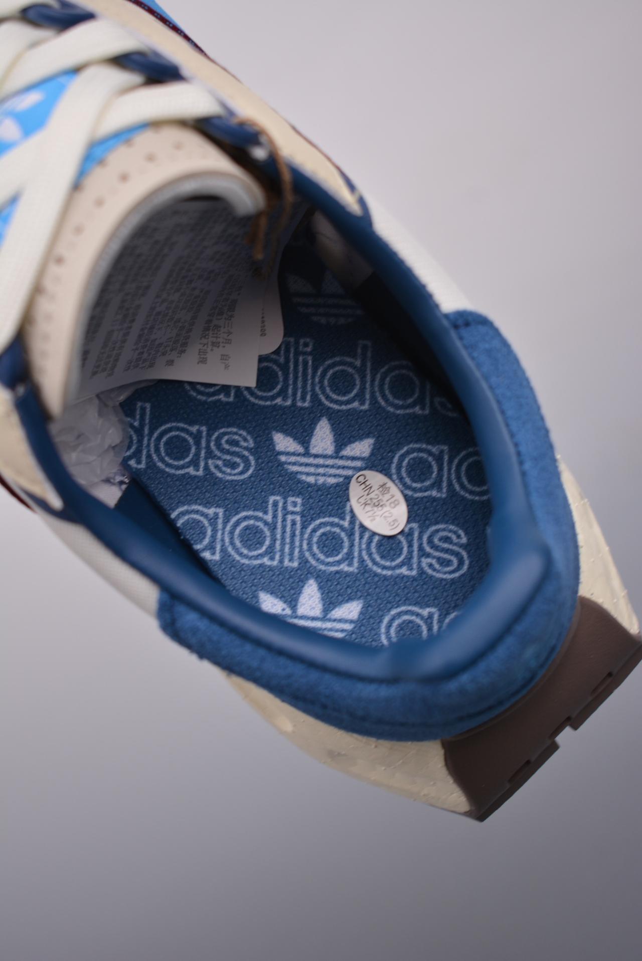 运动鞋, 跑鞋, 慢跑鞋 - Adidas Racing E5 Boost Prototype 百搭透气运动慢跑鞋 高帮 白色 货号：IE0498HS