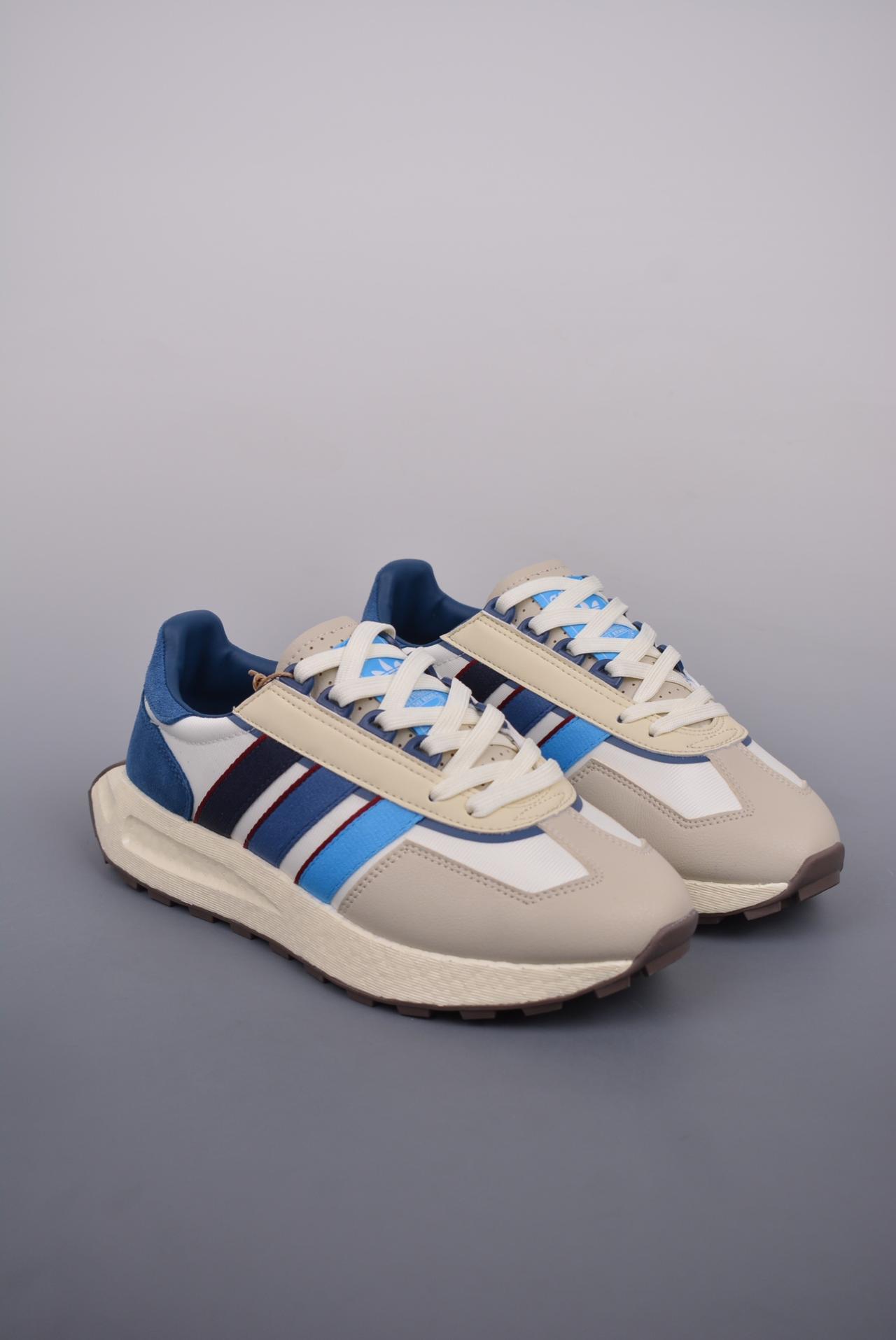 运动鞋, 跑鞋, 慢跑鞋 - Adidas Racing E5 Boost Prototype 百搭透气运动慢跑鞋 高帮 白色 货号：IE0498HS