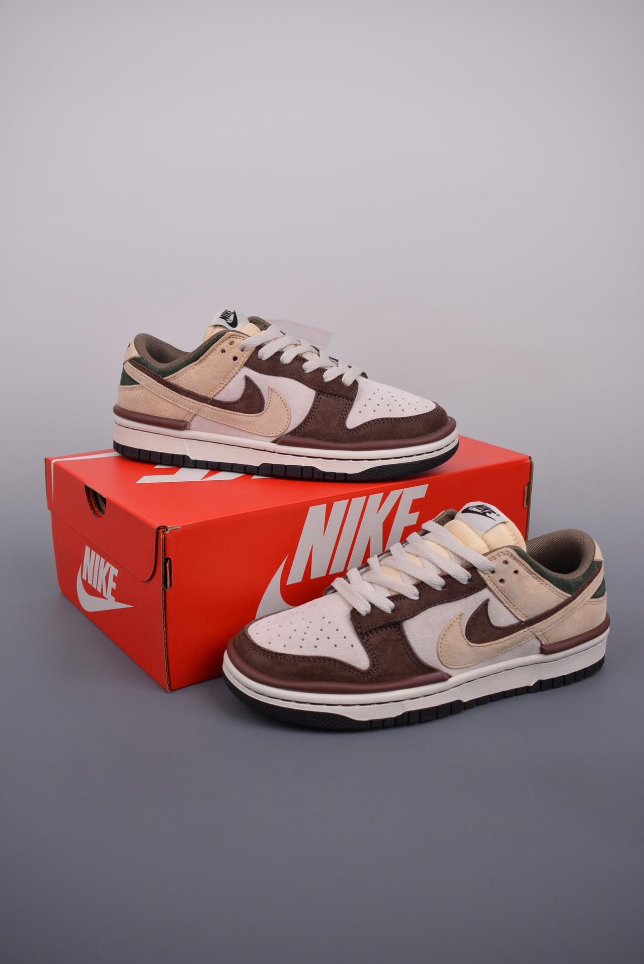 运动鞋, SB Dunk Low, Nike SB Dunk Low - Nike SB Dunk Low 麂皮卡其棕双勾 顶级版本 货号：DZ2794 866OD