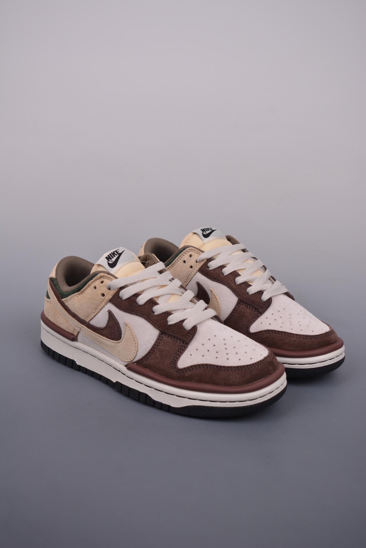 运动鞋, SB Dunk Low, Nike SB Dunk Low - Nike SB Dunk Low 麂皮卡其棕双勾 顶级版本 货号：DZ2794 866OD