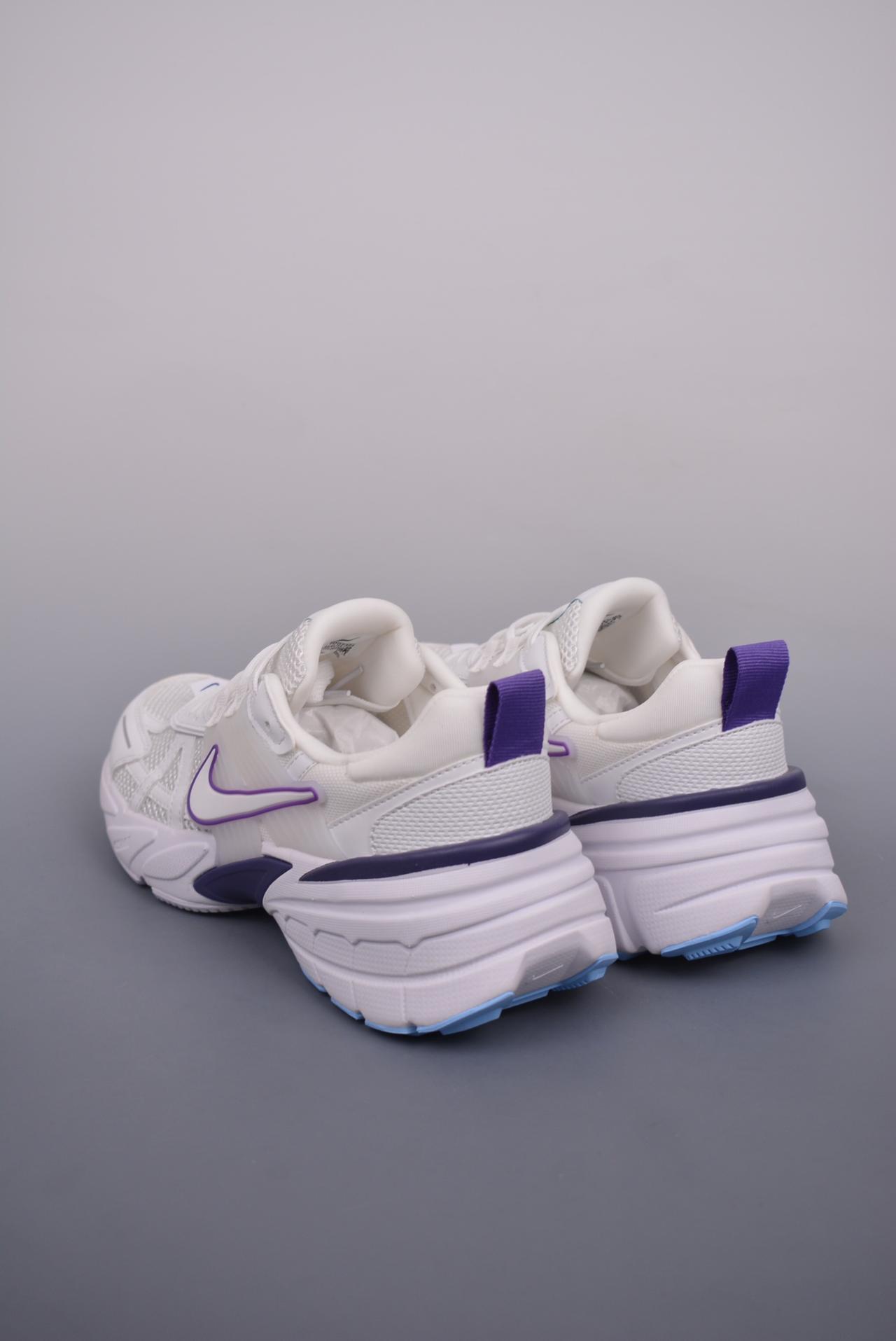 运动鞋, 跑步鞋 - NIKE V2K Runtekk 白紫 低帮跑步鞋 货号: FD0736 109ZR