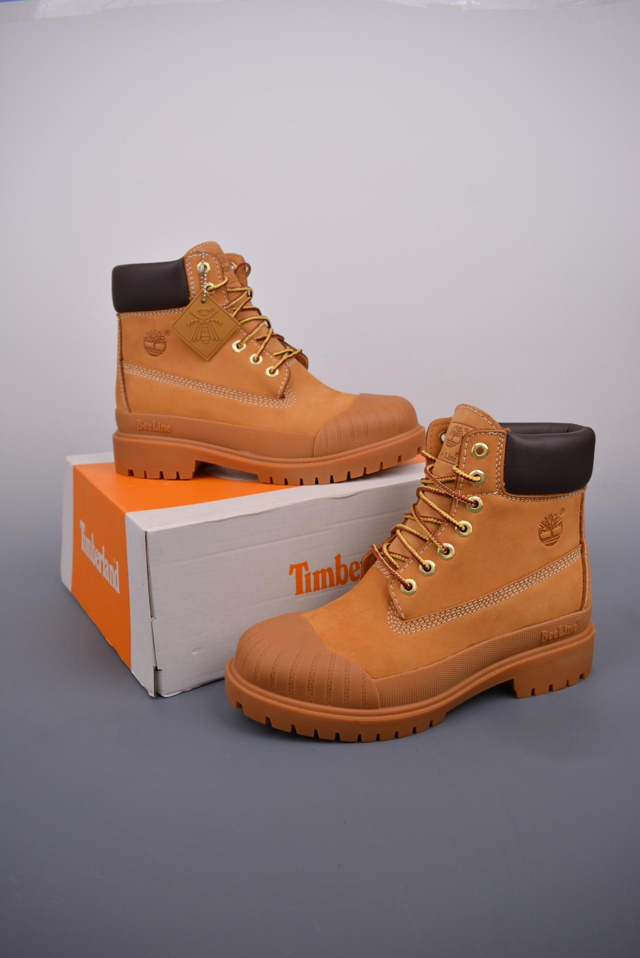 - Timberland x Bee Line 联名款 经典款大黄靴 高帮 黄色 七孔 男码10061