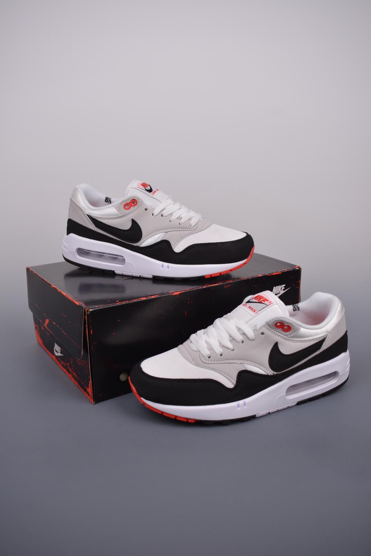 运动鞋, 跑步鞋, Nike Air Max 1, Air Max 1 - Nike Air Max 1 PRM 复古休闲跑步鞋 官方同步上架 真标原盒 原底原面 正确版型 原版开发 精准细节 市面最高版本 官方货号：DQ3989 101V